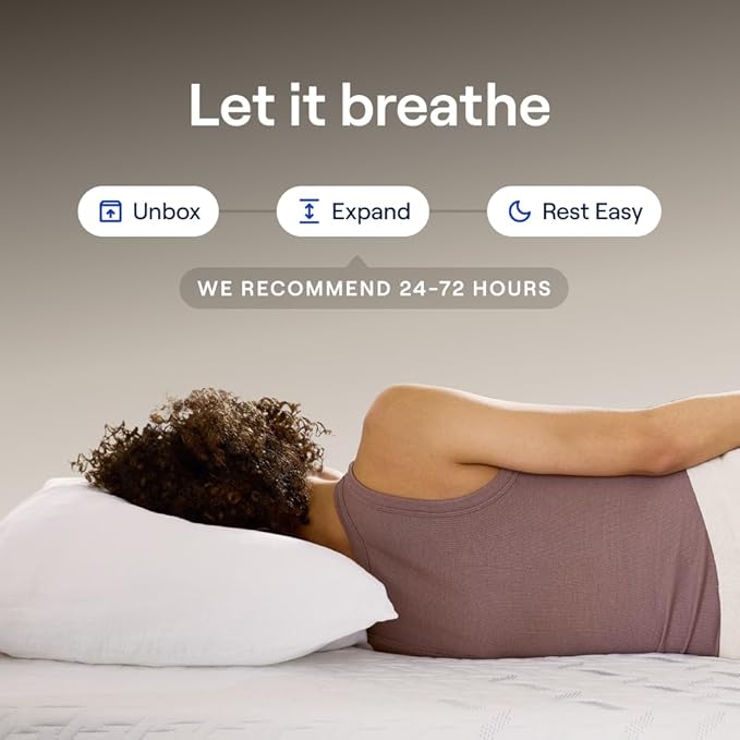 Nectar Ultra 15“ Full Mattress - Medium Firm - Cooling Fibers & Temperature Regulating Material - Back Pain Relief - Zoned Ergonomic Support Layer - 365-Night Mattress Trial