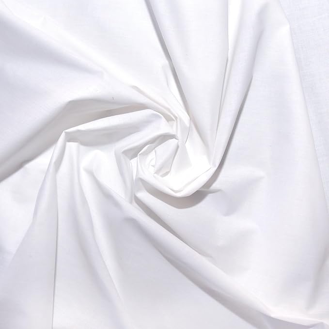 Luxury 1-Piece Flat Sheet + 2-Piece Pillowcases(Without Fitted Sheet) King Size – 800 Thread Count Pima Cotton, Heavyweight Fabric, Deep 15" Pockets, Ultra Soft & Durable (White)