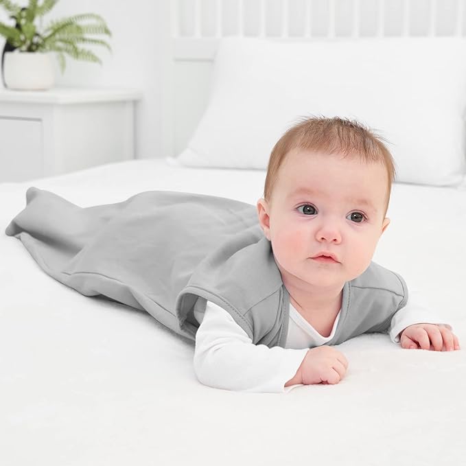 Yoofoss Baby Sleep Sack 18-24 Months Baby Wearable Blanket 100% Organic Cotton 2-Way Zipper TOG 0.5 Toddler Sleeping Sack Lightweight