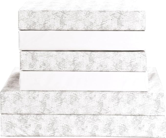 Elegant Comfort Softest and Coziest 6-Piece Sheet Set - 1500 Premium Hotel Quality Microfiber - Deep Pocket, Wrinkle Resistant 6-Piece Wave Pattern Bed Sheet Set, Queen, Wave Beige