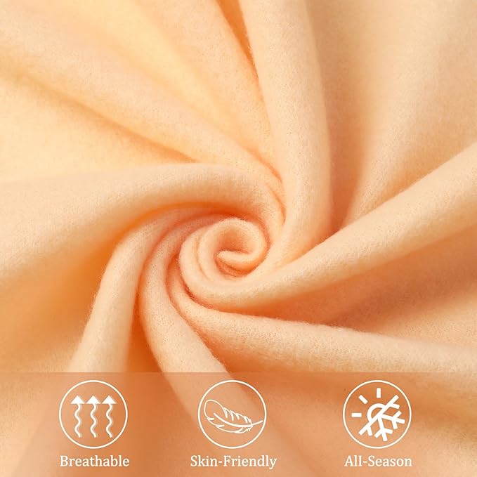 Kinlop Fleece Blanket Bulk 60 x 50 Inch Soft Lightweight Fleece Cozy Blanket Warm Throw Plush Pet Throw for Bed Couch Sofa Home Office Wedding Gifts Travel Camping(Earth Color,40 Packs)