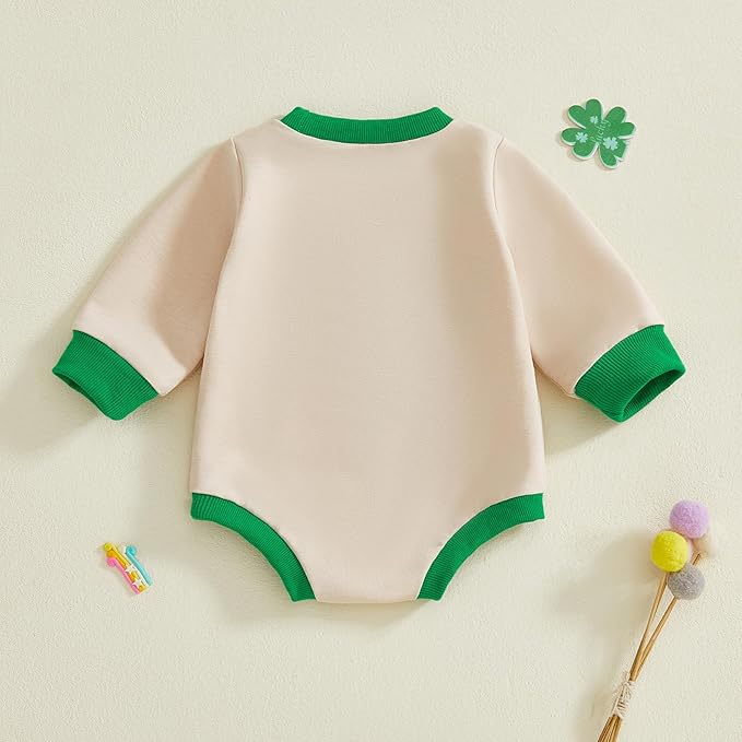 VISGOGO Newborn Infant Baby Boy Girls Oversized Romper Little Dude Sweater Onesie Coming Home Outfit Neutral Clothes