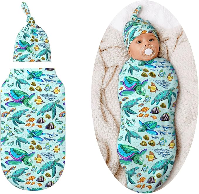 Candy Swaddle Blankets Newborn Receiving Blanket Baby Swaddle Wrap Soft Sleeping Sack for Baby Girls Boys