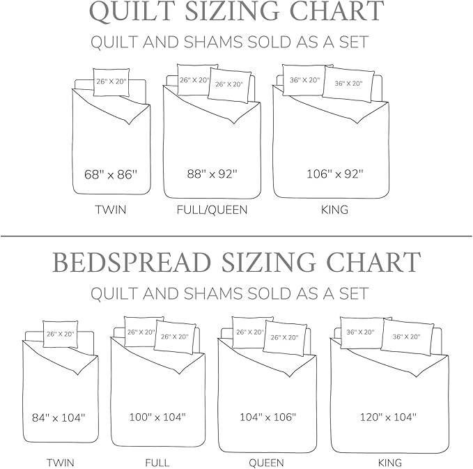 Levtex Home - Cross Stitch Bedspread Set - Queen Bedspread and Two Standard Shams - Cross Stitch Pattern - Bedspread (104X106in.) and Sham (20x26in.) - Cotton