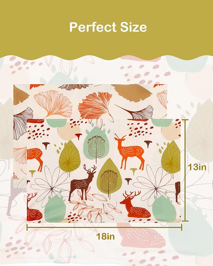 ALVABABY Toddler Pillowcase Stretchy Soft Kids Pillow Cover Fit 13"x 18" or 12"x16" Envelope for Girl Boy Sleepy Travel 2 Pack 2TPE48A
