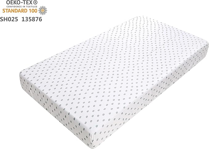 PINNKKU 4-Piece Crib Bedding Set for Boy Girls, Includes Crib Skirt, Blanket, Crib Sheet & Diaper Bag, Baby Girl Crib Bedding Set, Floral