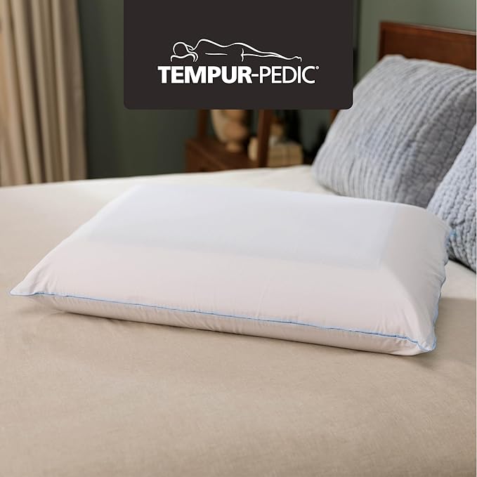 Tempur-Pedic TEMPUR-Cloud Dual Cooling Pillow, King (Pack of 1), White