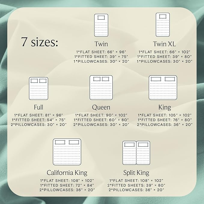 LuxClub 4 PC California King Sheet Set, Breathable Luxury Bed Sheets, Deep Pockets 18" Wrinkle Free Cooling Sheets Machine Washable Hotel Bedding Silky Soft - Light Teal Cal King