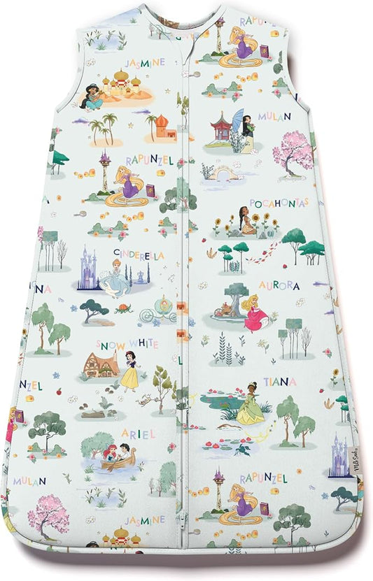 Milk Snob Disney Baby Sleeping Sack, Sleeveless Sleep Bag and Wearable Zip Up Blanket for Girl and Boy, Newborn Infant Shower