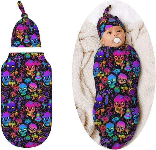 Candy Swaddle Blankets Newborn Receiving Blanket Baby Swaddle Wrap Soft Sleeping Sack for Baby Girls Boys