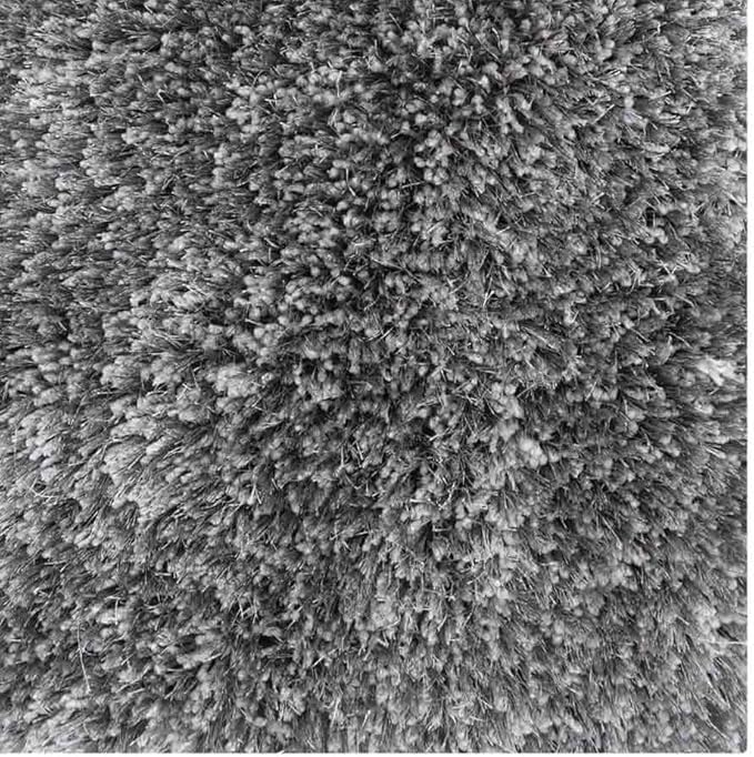 Hand Tufted SHAG Polyester ECO-Friendly Area Rugs - 6'x9', Rectangle, Dark Green, Solid Plain Design, High Pile Thick Handmade Anti Skid Rugs for Living Room, Bed Room K00111