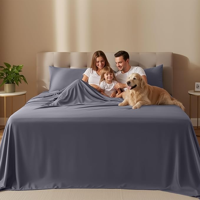 Utopia Bedding Twin Sheet Set – 3 Piece Bed Sheets for Twin Size Bed, Soft and Breathable Microfiber, Includes 1 Fitted Sheet, 1 Flat Sheet and 1 Pillowcase (Grey)