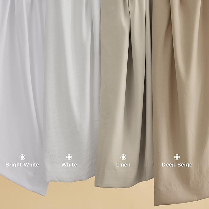 Bedsure Deep Beige Duvet Cover Queen Size - 3 Pieces Prewashed Cotton-Like Extra Soft Bedding Set, Includes 1 Duvet Cover 90x90 Inches with Zipper Closure & 2 Pillow Shams, Comforter Not Included