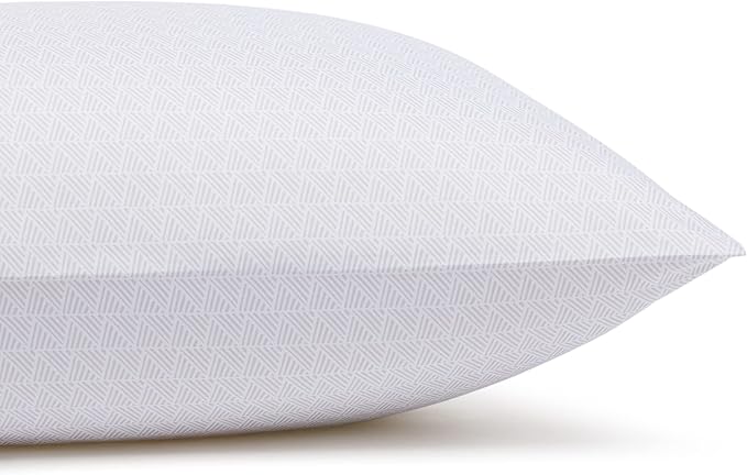 Amazon Basics Lightweight Super Soft Easy Care Wrinkle Free Microfiber 3 Piece Bed Sheet Set with 14-Inch Deep Pockets,Twin,Gray Crosshatch,Printed,Kids,Men & Women Bedding,(Pack of 10)
