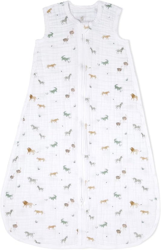 aden + anais Baby Sleeping Bag, Wearable Swaddle Blanket for Girls & Boys, Newborn Sleep Sack, Breathable & Lightweight