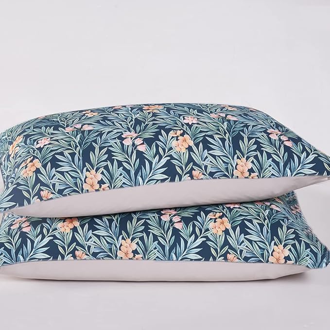 Cupocupa Duvet Cover Set;Duvet Cover Twin Bedding Set Fluffy Boho Duvet Cover Set Paisley Floral Bedding Collection Duvet Cover with Pillowcases