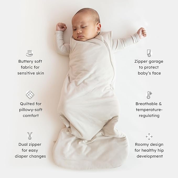 KYTE BABY Unisex Rayon Made From Bamboo Sleeping Bag for Babies and Toddlers, 1.0 Tog