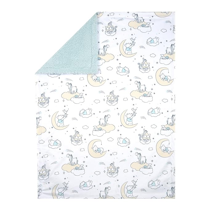 Lambs & Ivy Disney Baby Cozy Friends Winnie The Pooh Fleece Baby Blanket
