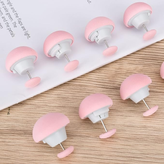 Potanro Pink Duvet Clips Set 12 Pcs Duvet Pins, Duvet Cover Clips Duvet Insert Holder for Quilt, Cushions, Curtains (Pink)