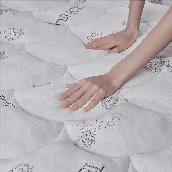 Softhour Padded Topper Twin XL 40% Tencel Blend Rayon from Bamboo and Cotton Filled Mattress Cover, Thick, Luxurious and Comfort Mattress Pad, Deep Pocket for 21" Mattress
