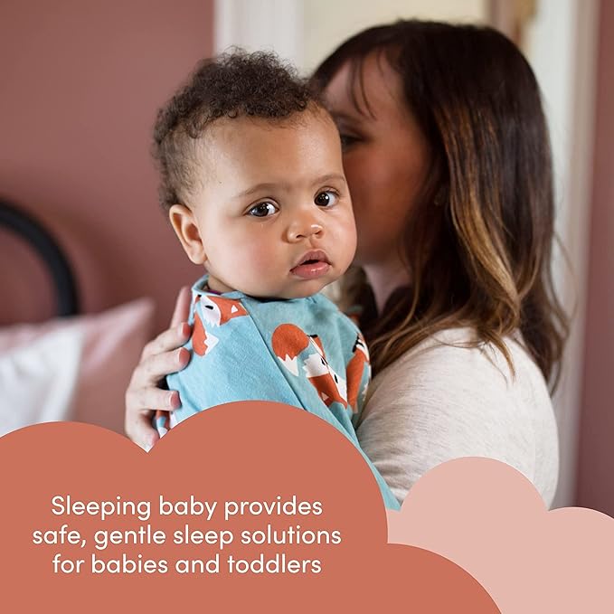 SleepingBaby Zipadee-Zip Transition Swaddle - Cozy Fleece Wearable Blanket with Two-Way Zipper for Baby Sleep - Friendly Fox, X-Small (3-6 Month)