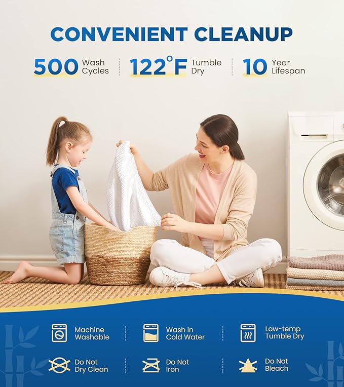 Premium 100% Waterproof Cal King Mattress Protector Breathable Cooling 3D Air Fabric Mattress Cover Smooth Soft Hypoallergenic Noiseless Bed Cover Machine Washable Vinyl Free 8-21'' Deep Pocket