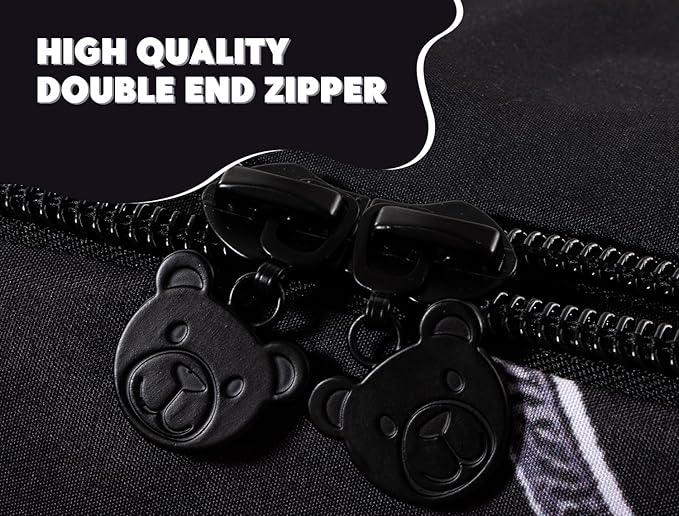 Meeting Story 3pcs Kids Comforter Set Twin Zipper Bedding Set for Boys,Ball Bedding Set Sport Comforter Set for Kid,All in one Zipper Bedding（BlackGold,Twin）