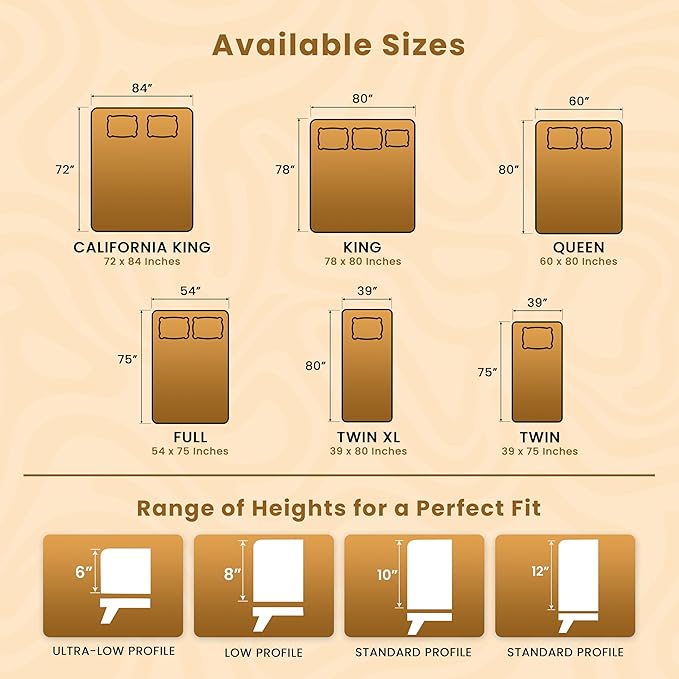 Utopia Bedding Premium Waterproof Bed Bug Mattress Cover, Twin Zippered Mattress Protector, 8 Inches Deep, Dust Mite Proof 6-Sided Mattress Encasement for Bed