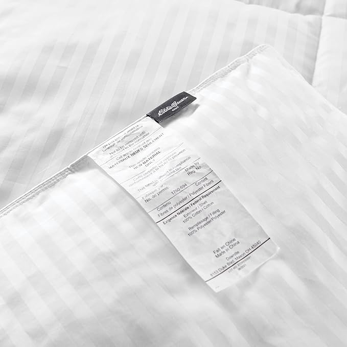Eddie Bauer® All-Seasons Oversized Duvet Insert Filled with Down Alternative, Hypoallergenic Fiber - Oversized King