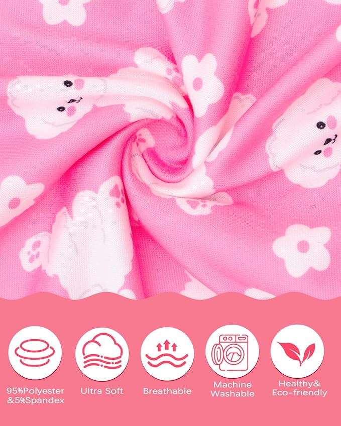 ALVABABY Toddler Pillowcase Stretchy Soft Kids Pillow Cover Fit 13"x 18" or 12"x16" Envelope for Girl Boy Sleepy Travel 2 Pack 2TPE47A