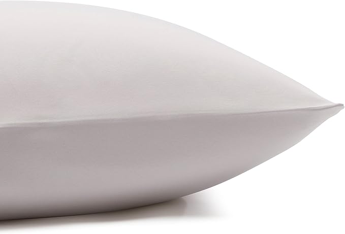 Amazon Basics Lightweight Super Soft,Breathable,Wrinkle-Free,Brushed Microfiber 4-Piece Bed Sheet Set with 14-Inch Deep Pockets,King,Light Gray,Solid,(Pack of 4)