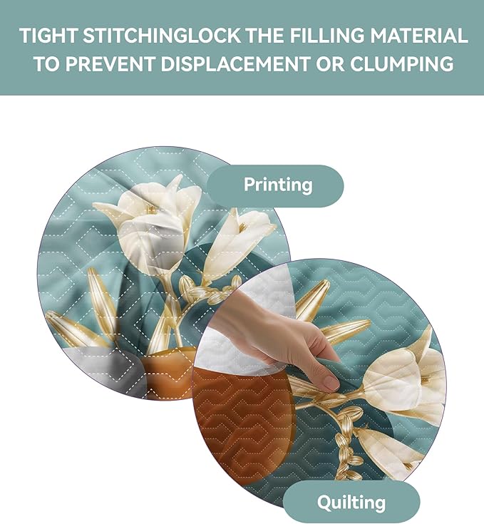 Comforter Sets with Matching Curtains 1 Bedspread 2 Pillowcases 2 Print Curtains 4 Solid Curtains Queen Comforter Set with Curtains Room in a Bag Moisture-Wicking Microfiber Bedroom