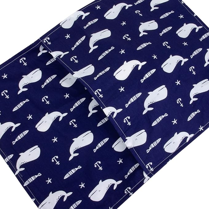 ALVABABY Toddler Pillowcases 2 Pack Organic Cotton Kids Pillow Cover Fit 13"x 18" or 12"x16" Envelope for Girl Boy Sleepy Travel