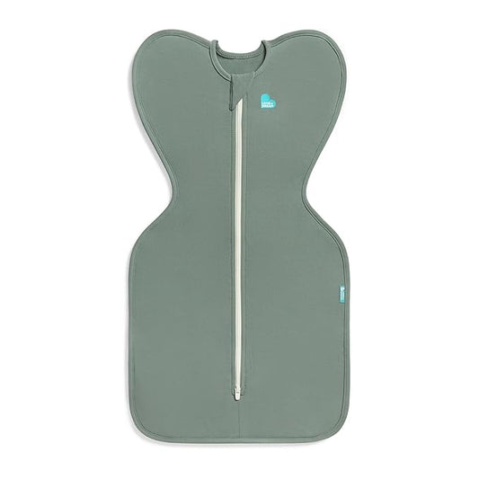 Love to Dream Swaddle UP, Baby Sleep Sack, Self-Soothing Swaddles for Newborns, Improves Sleep, Snug Fit Helps Calm Startle Reflex, New Born Essentials for Baby, 1.0 TOG, 8-13 lbs, Deep Olive