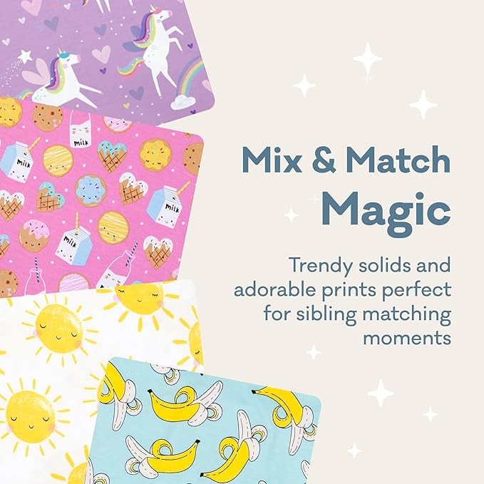 Little Sleepies Swaddle & Headband Bow Set, Viscose from Bamboo Baby Swaddles, Newborn Baby Girl Clothes (Luxe Pink Farm Animals)