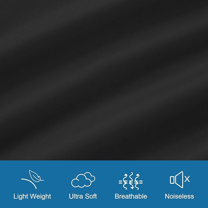 Queen Mattress Protector Waterproof, Queen Size Mattress Pad Cover, Soft & Breathable Fitted Bed Sheet for Bed with Deep Pocket and Elastic Rubber Band Up to 14 Inches, Black