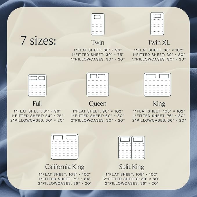 LuxClub 4 PC California King Sheet Set, Breathable Luxury Bed Sheets, Deep Pockets 18" Wrinkle Free Cooling Sheets Machine Washable Hotel Bedding Silky Soft - Oxford Cal King