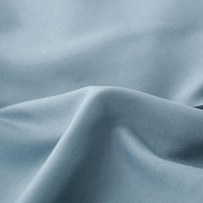 Bed Skirt Full Size Ruffled Bed Skirts with Split Corners, 18 Inch Drop Dust Ruffle Bed Skirt with Platform, Teal Blue, Full - 18" Drop