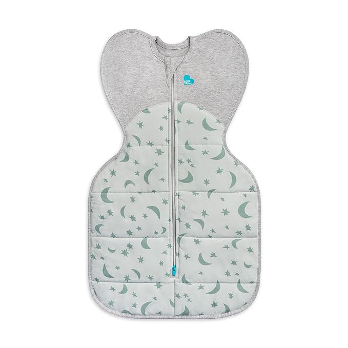 Love to Dream Swaddle UP Extra Warm 3.5 TOG, Olive, Medium, 13-19 lbs, Dramatically Better Sleep, Allow Baby to Sleep in Preferred Arms Up Position for Self-Soothing, Snug Fit Calms Startle Reflex