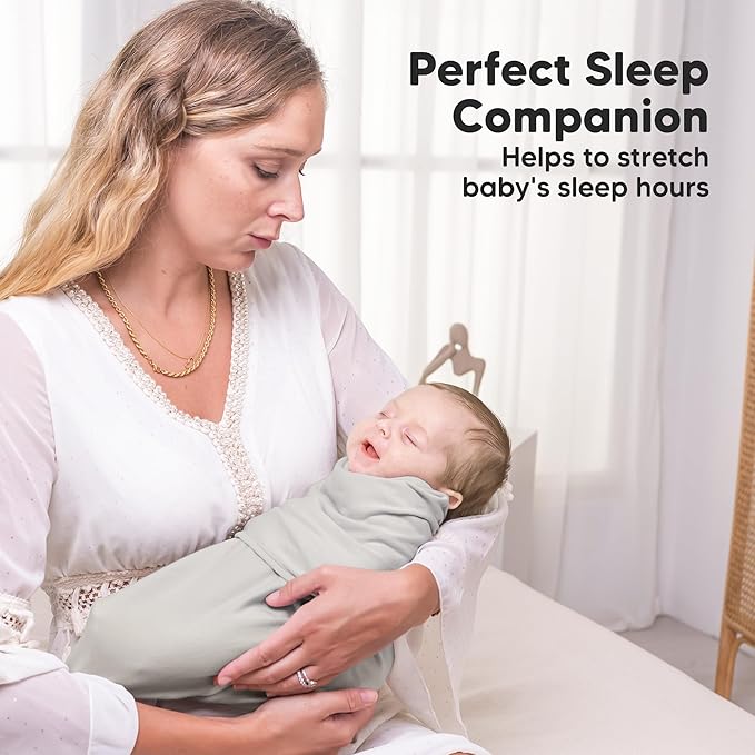 Baby Swaddle Sleep Sacks with Zipper - 3-Pack Swaddles for Newborns 3-6 Months, Infant, Baby Girls, Boys, Soft & Durable Newborn Sleep Sack, Easy Diaper Change Swaddling Blanket (Sage, L)