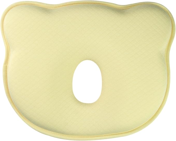Gooyule Memory Foam Pillow, Breathable Ergonomic Pillows with Soft Cover, Machine Washable Head Support Small Pillow Cute Shape Pillows Gifts for Napping and Sleeping,Car Seat