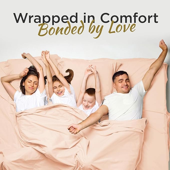 Full XL 100% Microfiber Double Brushed Sheet Set - Extra-Soft, Breathable & Wrinkle-Free - 15" Deep Pockets, 54" x 80" - Ideal for Extra Long Full Beds - 4PC Set (Full XL, Vanilla Cream)