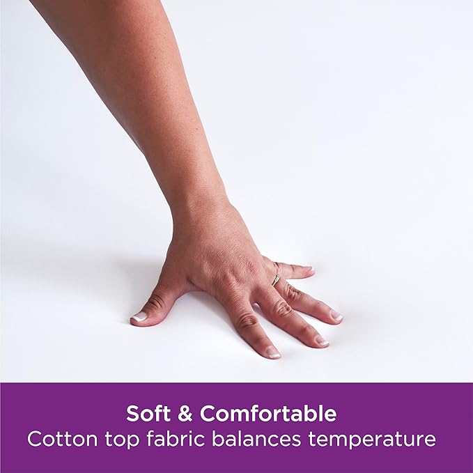 AllerEase Ultimate Allergy Protection and Comfort Zippered Mattress Protector, Twin