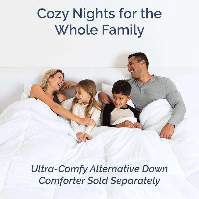 Cal King 6 Piece Sheet Set - Comfy Breathable & Cooling - Soft Hotel Luxury Bedding Set w/ 8-16 Inch Deep Pockets - 1 Flat & 1 Fitted Sheet & 4 Pillowcases - Wrinkle Free & Easy Care - Light Lavender