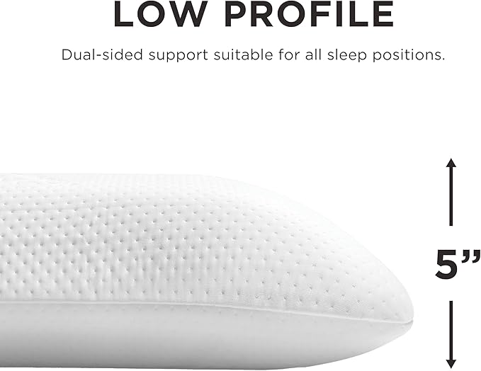 TEMPUR-Pedic TEMPUR-Symphony Pillow, Standard-2-Pack, Standard, White 2 Count