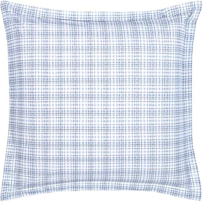 Laura Ashley - Queen Comforter Set, Soft & Reversible Cotton Bedding, Medium Weight for Year Round Comfort, 7 Piece Bed Set with Matching Pillowcases, Euro Shams & Bonus Throw Pillows (Cassidy Yellow)