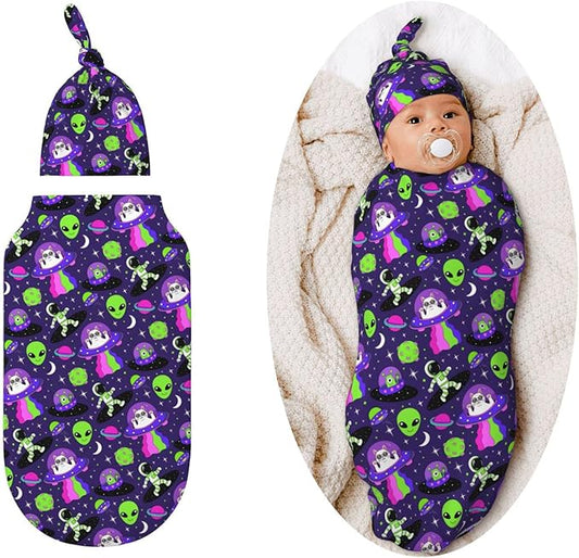 Candy Swaddle Blankets Newborn Receiving Blanket Baby Swaddle Wrap Soft Sleeping Sack for Baby Girls Boys