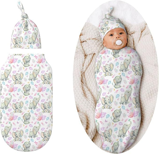 Candy Swaddle Blankets Newborn Receiving Blanket Baby Swaddle Wrap Soft Sleeping Sack for Baby Girls Boys