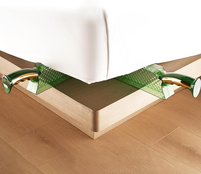 Mattress Lifter Wedge and Bed Maker Tool for Changing Sheets - Easy Lifter Mattress Riser for Bed Making - Helps Lift The Mattress and Hold The Mattress Alleviating Back Pain (2 Pieces)