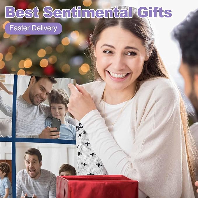 Personalized Blankets and Throws, 9 Photos Custom Photo Blanket Costume Blanket Dad Blanket Best Dad Ever Father's Day Birthday Gifts for Dad, 8 Sizes